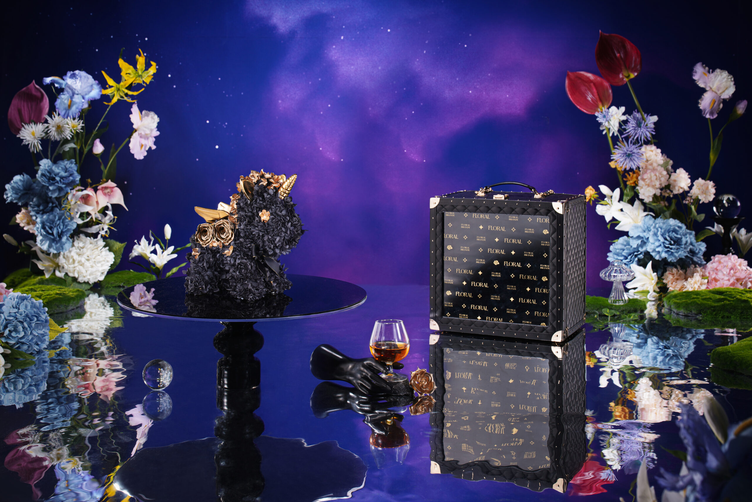 FLORAL Black - LaSeydoux