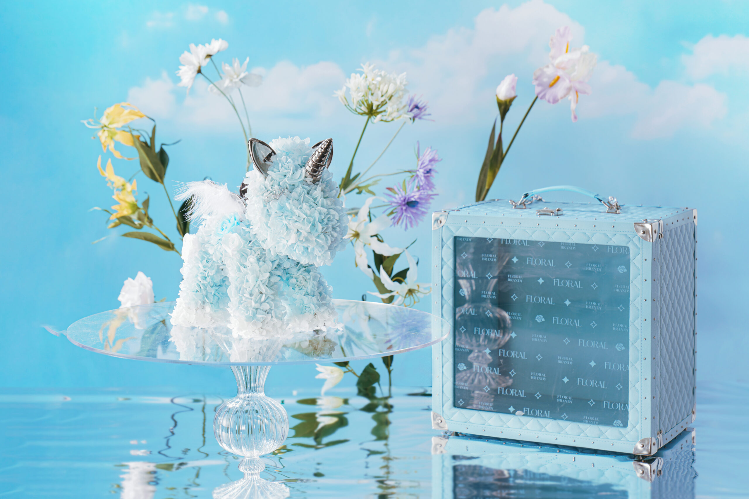 FLORAL Blue - LaSeydoux