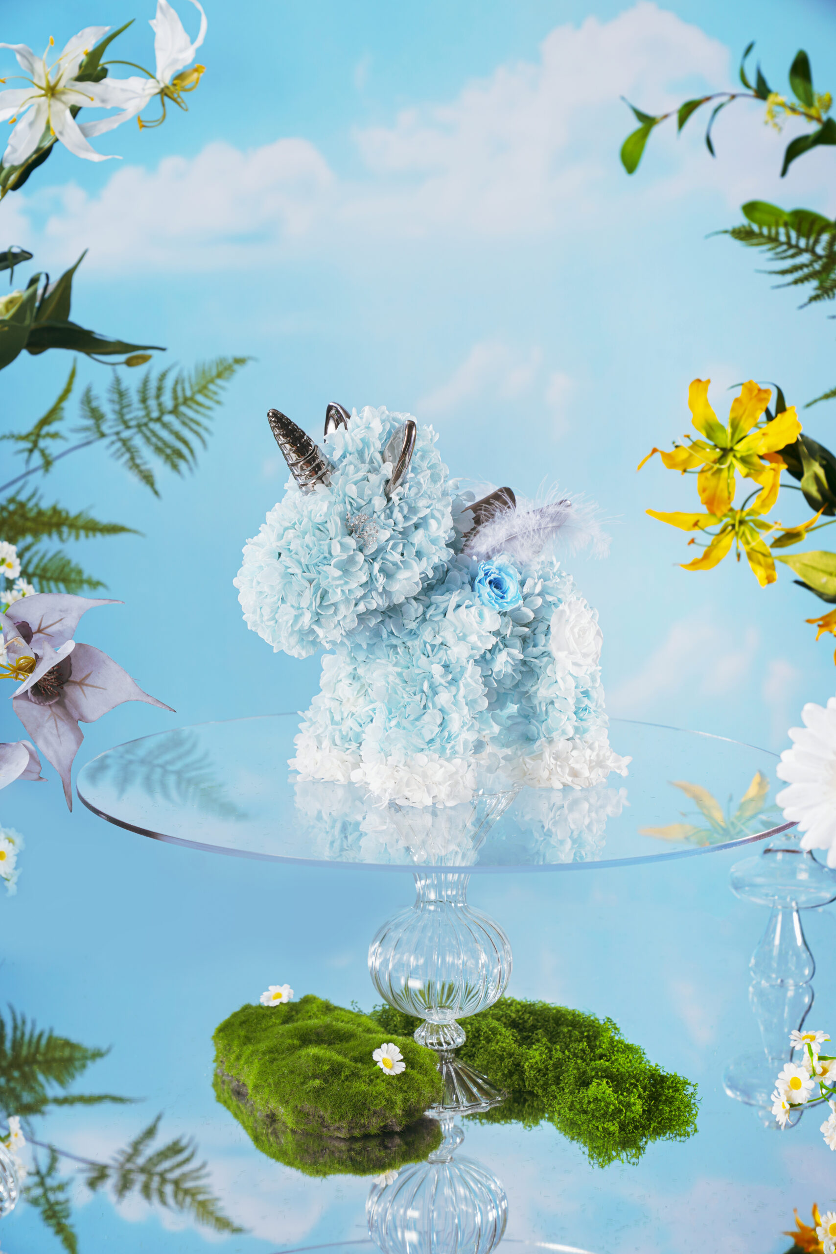 FLORAL Blue - LaSeydoux