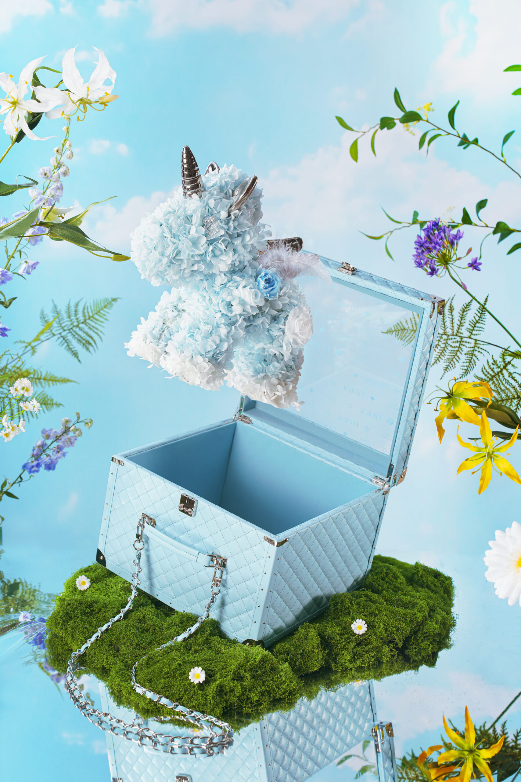 FLORAL Blue - LaSeydoux
