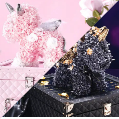 FLORAL "pink black 2-color set"(お問い合わせ専用オーダー)