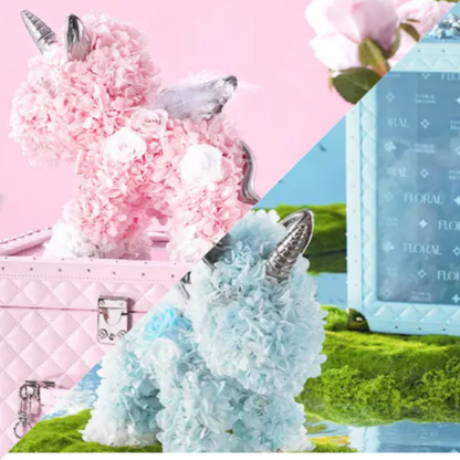 FLORAL "pink blue 2-color set"(お問い合わせ専用オーダー)